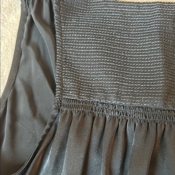 Joie Navy Sleeveless Buttoned Tank Top - Picture 12 of 12